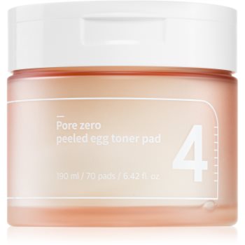 Numbuzin No. 4 Pore Zero Peeled Egg Toner Pad discuri pentru indepartarea impuritatilor pentru piele lucioasa cu pori dilatati - imagine 2